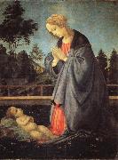 Filippino Lippi The Adoration of the Child oil painting reproduction